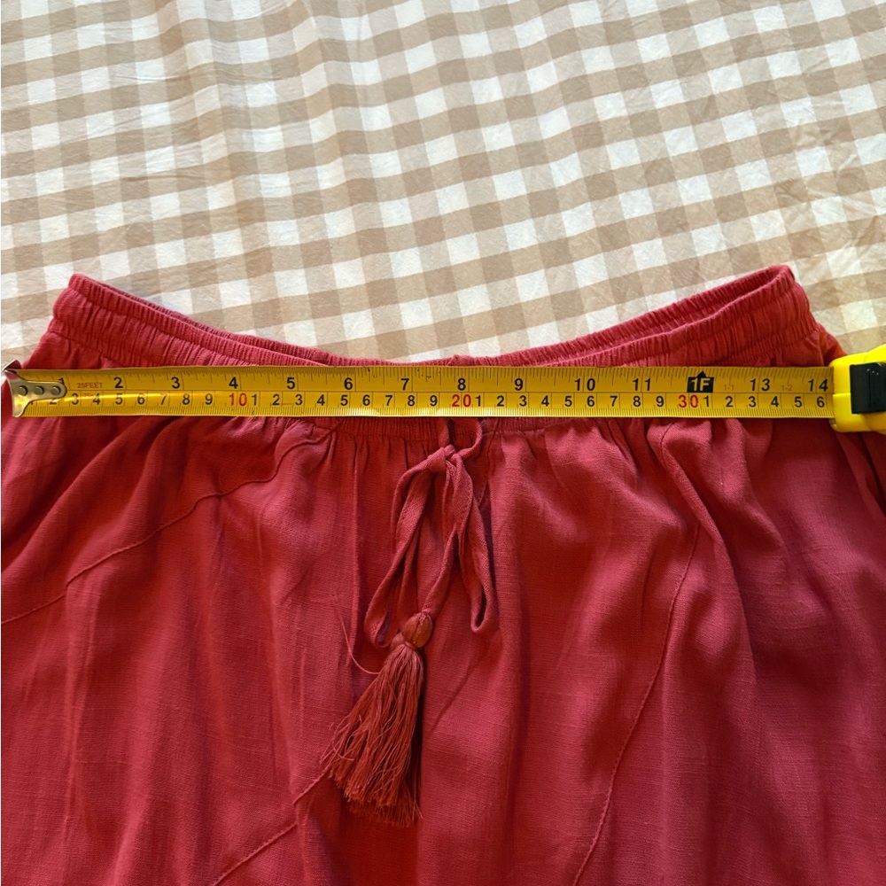 NEW Easel Los Angeles Tassel String Maxi Skirt (maternity friendly!) - Picture 4 of 12